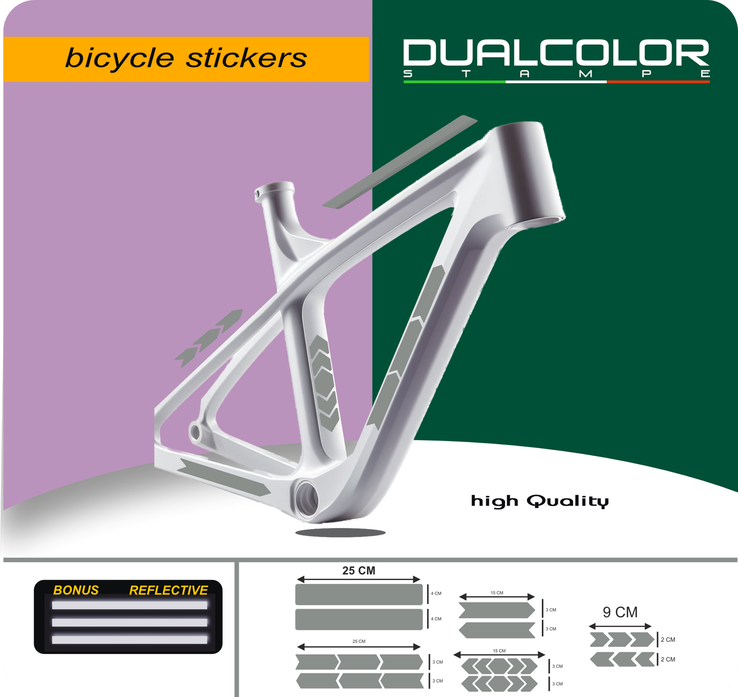 set adesivi decal vinile