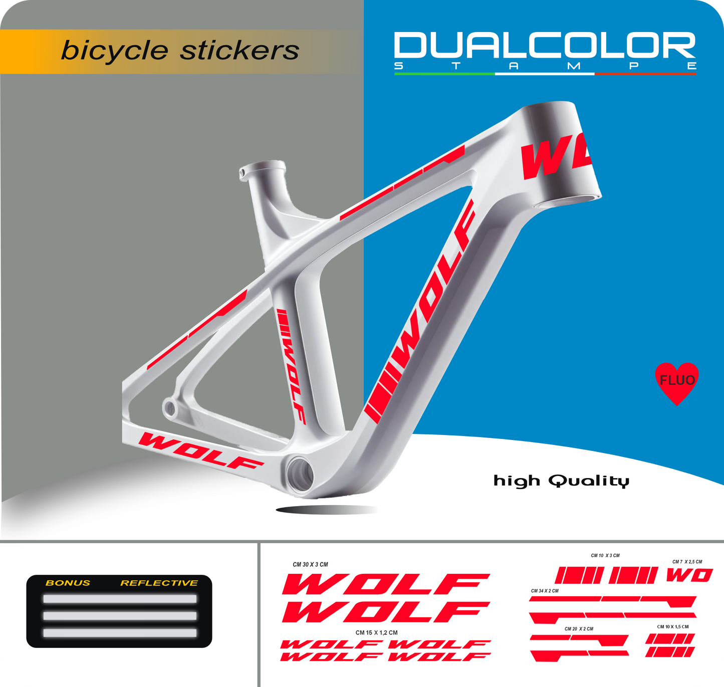 set adesivi decal vinile