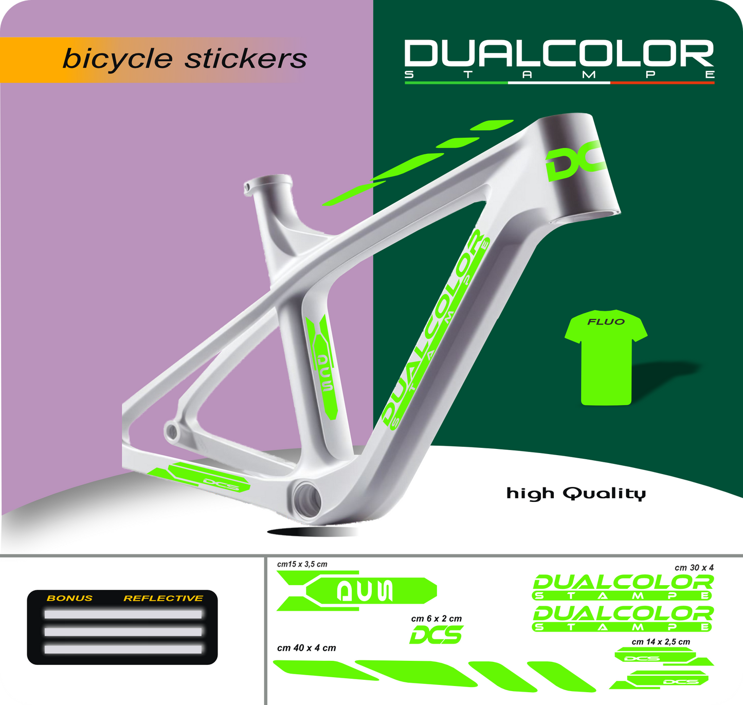 set adesivi decal vinile
