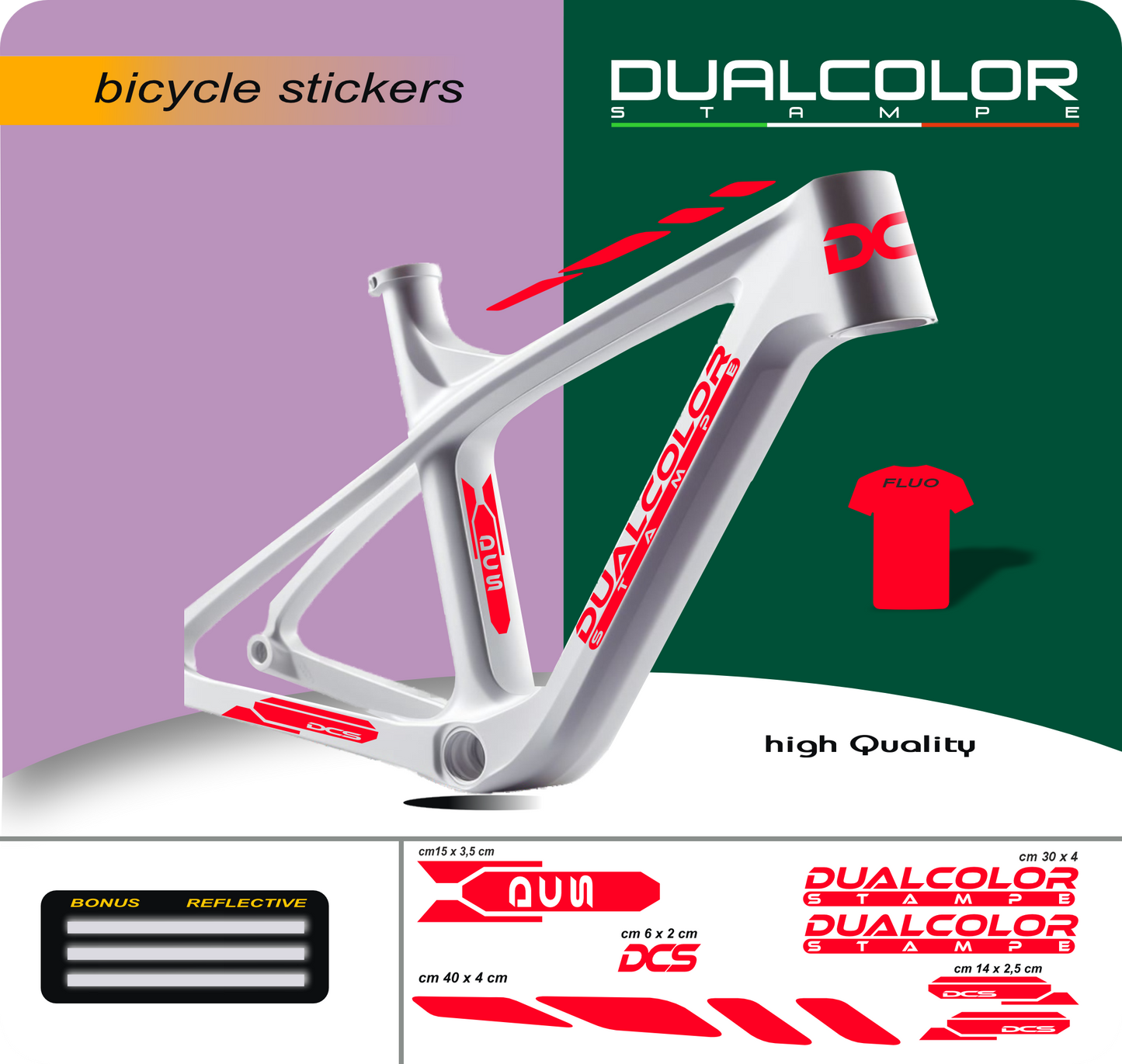 set adesivi decal vinile
