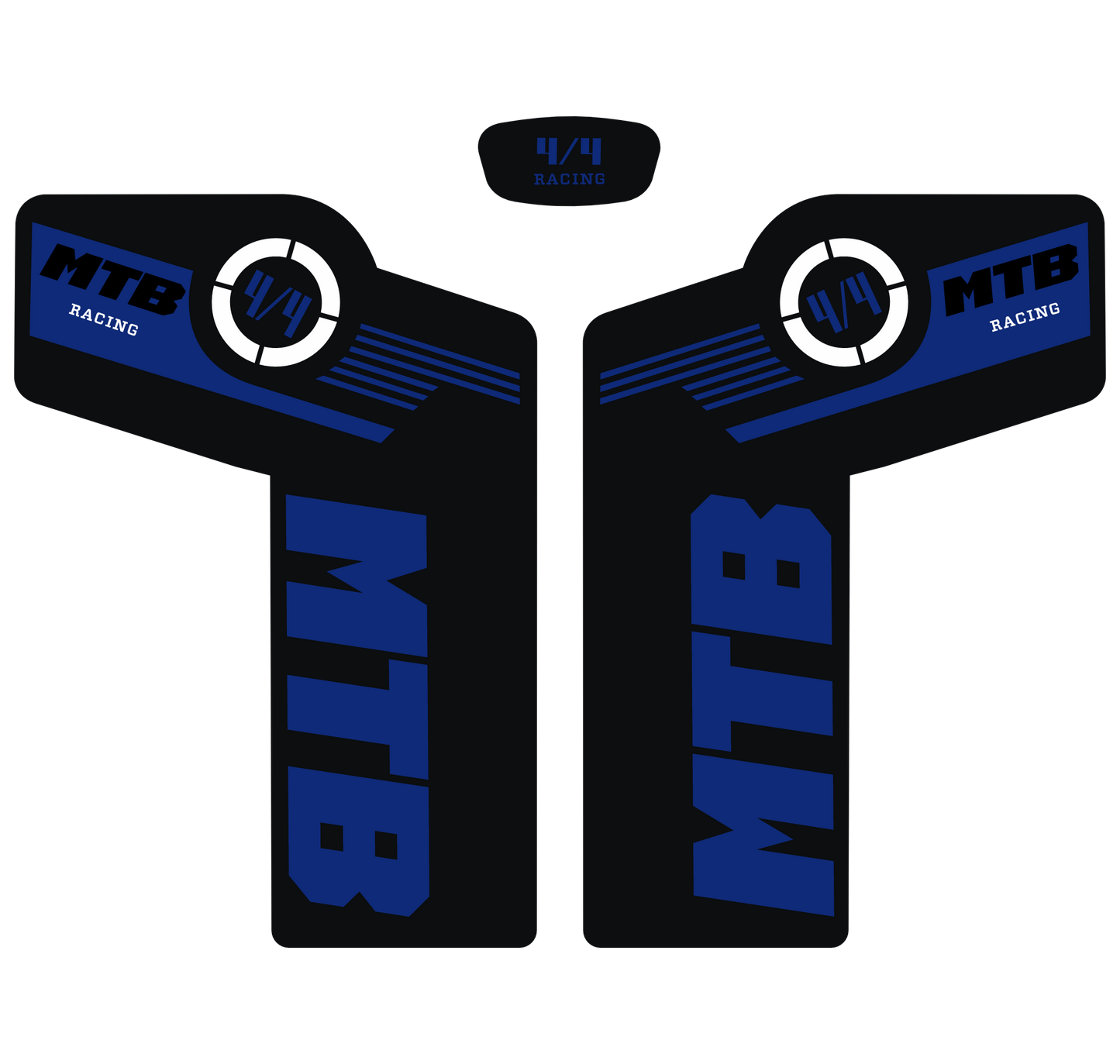 Adesivi Forcella MTB – Sticker Resistenti per Ammortizzatori Anteriori – Decalcomanie Vinile Impermeabili per Mountain Bike – Tuning Bici Personalizzato B0223