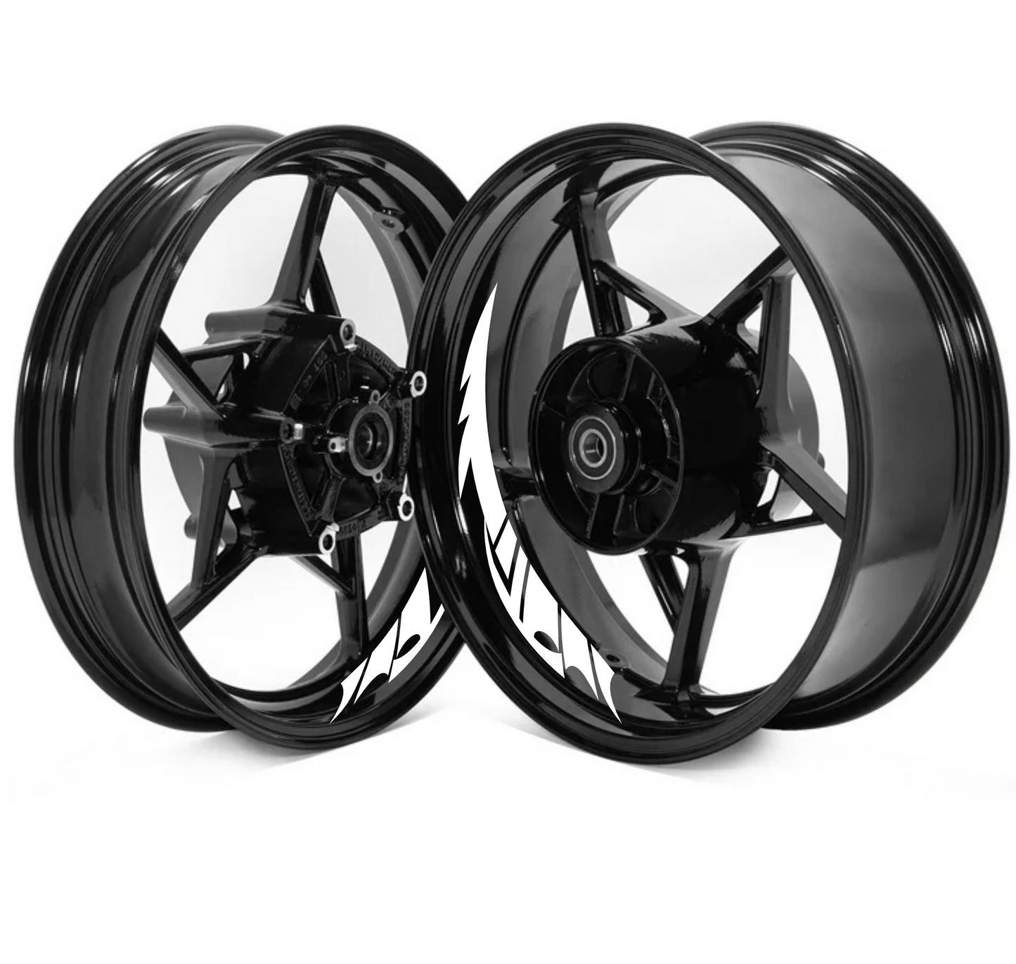 moto cerchi adesivi set adesivi decal vinile