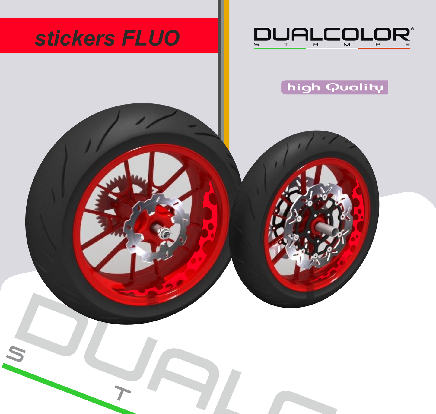 set adesivi decal vinile