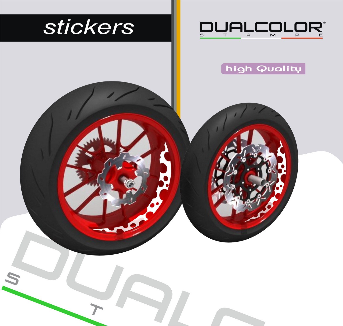 set adesivi decal vinile
