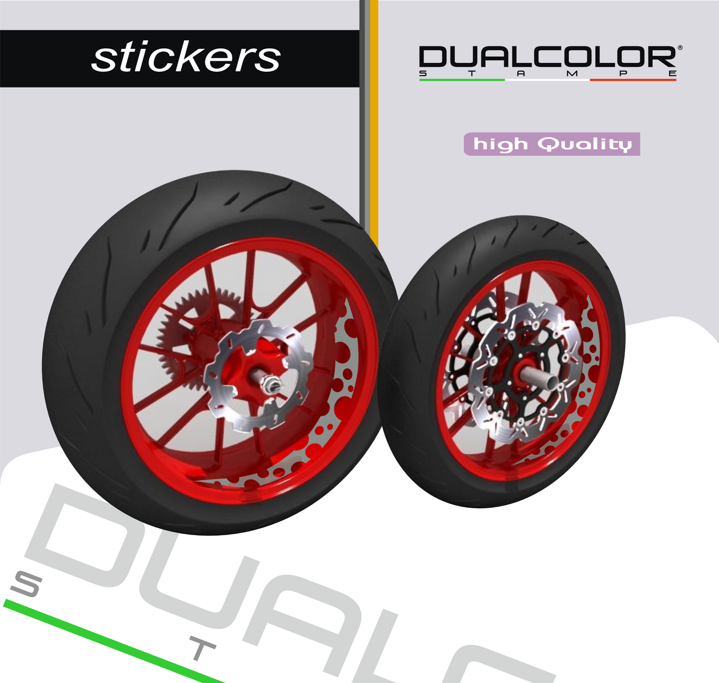 set adesivi decal vinile