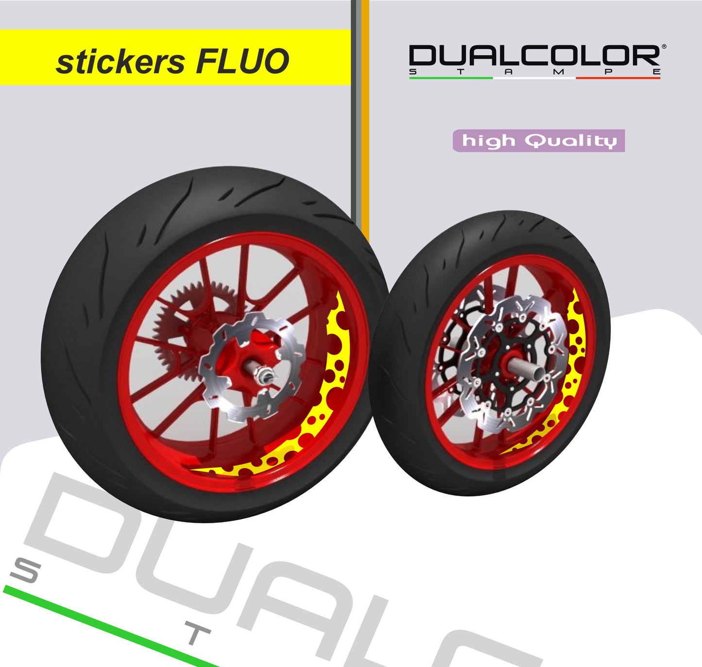 set adesivi decal vinile