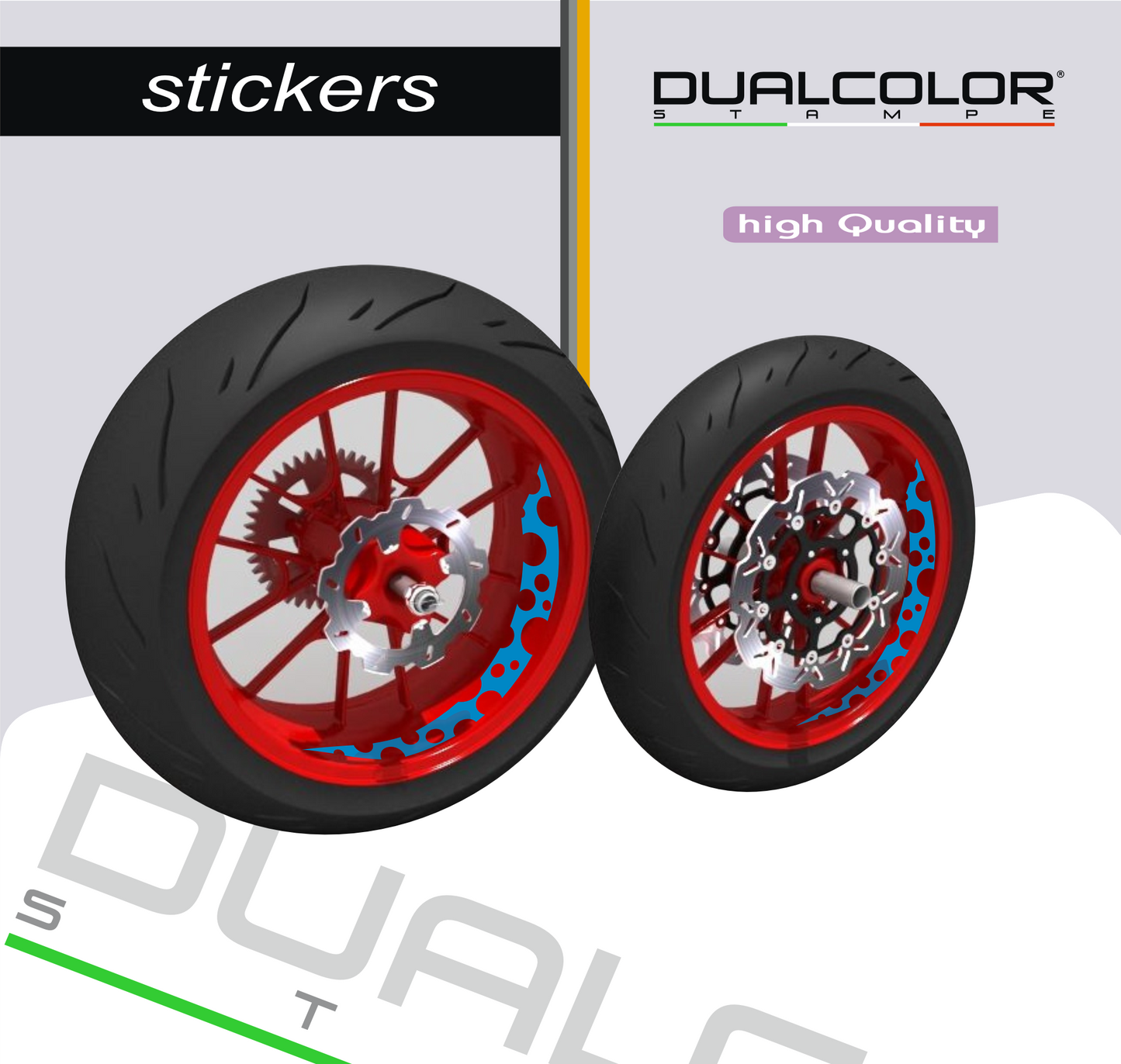 set adesivi decal vinile