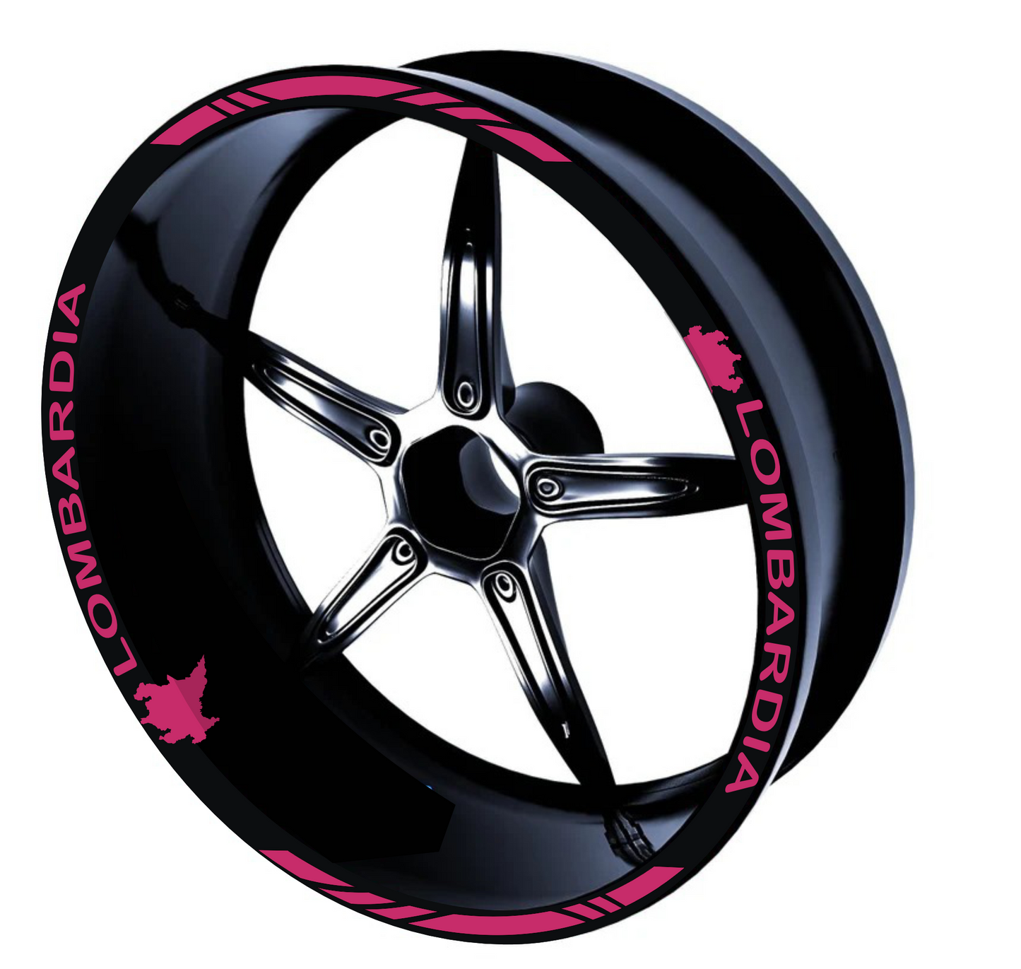 set adesivi decal vinile