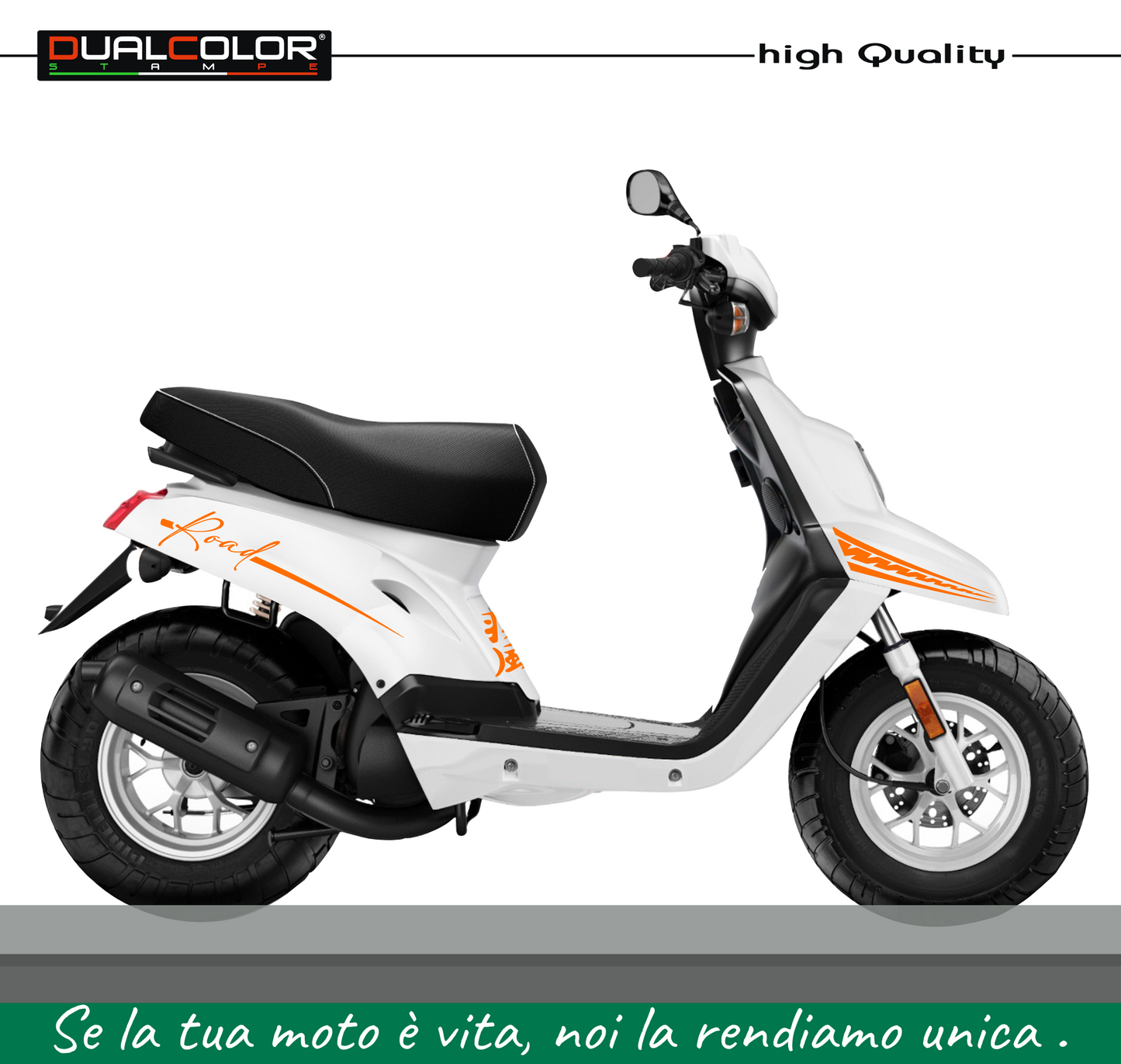DualColorSticker prints compatibel met Yamaha BOOSTER MBK Deezer TECNOLOGY DX-SX accessoires stickers motorfiets kleur keuze COD.M0286
