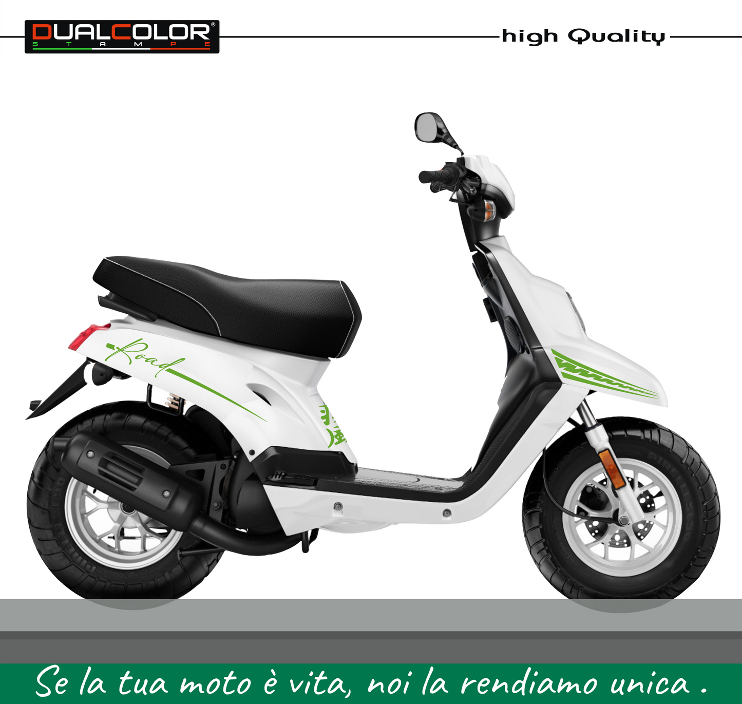 DualColorSticker prints compatibel met Yamaha BOOSTER MBK Deezer TECNOLOGY DX-SX accessoires stickers motorfiets kleur keuze COD.M0286