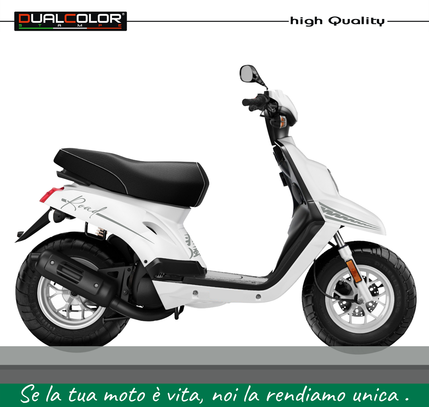 DualColorSticker prints compatibel met Yamaha BOOSTER MBK Deezer TECNOLOGY DX-SX accessoires stickers motorfiets kleur keuze COD.M0286
