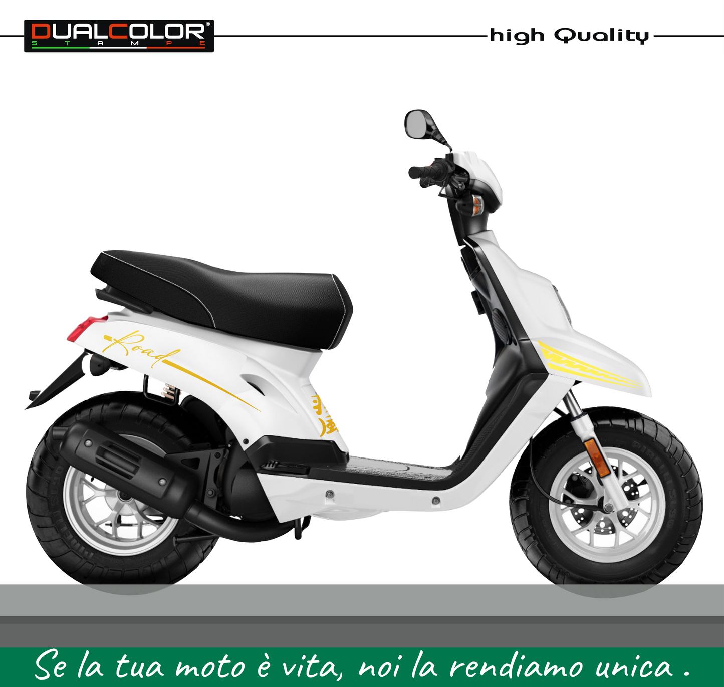 DualColorSticker prints compatibel met Yamaha BOOSTER MBK Deezer TECNOLOGY DX-SX accessoires stickers motorfiets kleur keuze COD.M0286