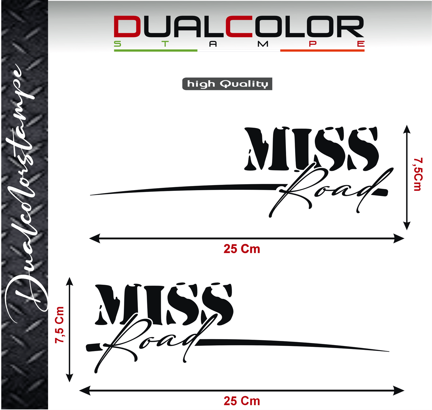 set adesivi decal vinile