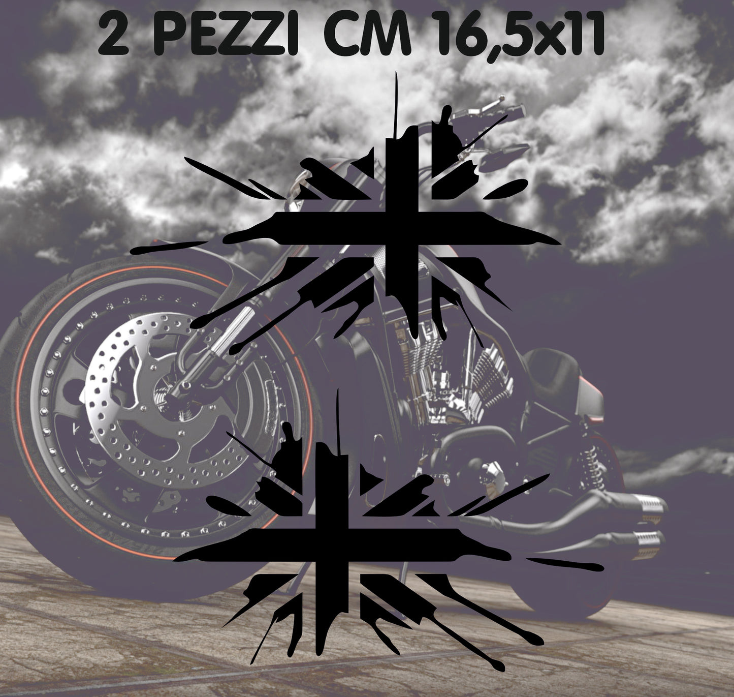 set adesivi decal vinile