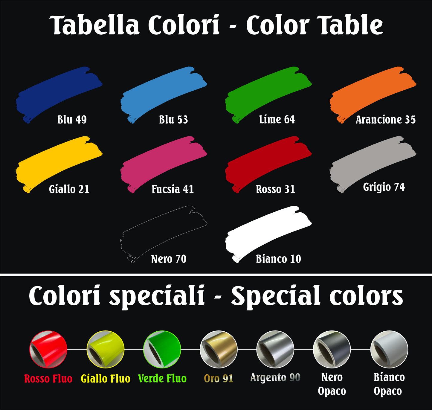 set adesivi decal vinile