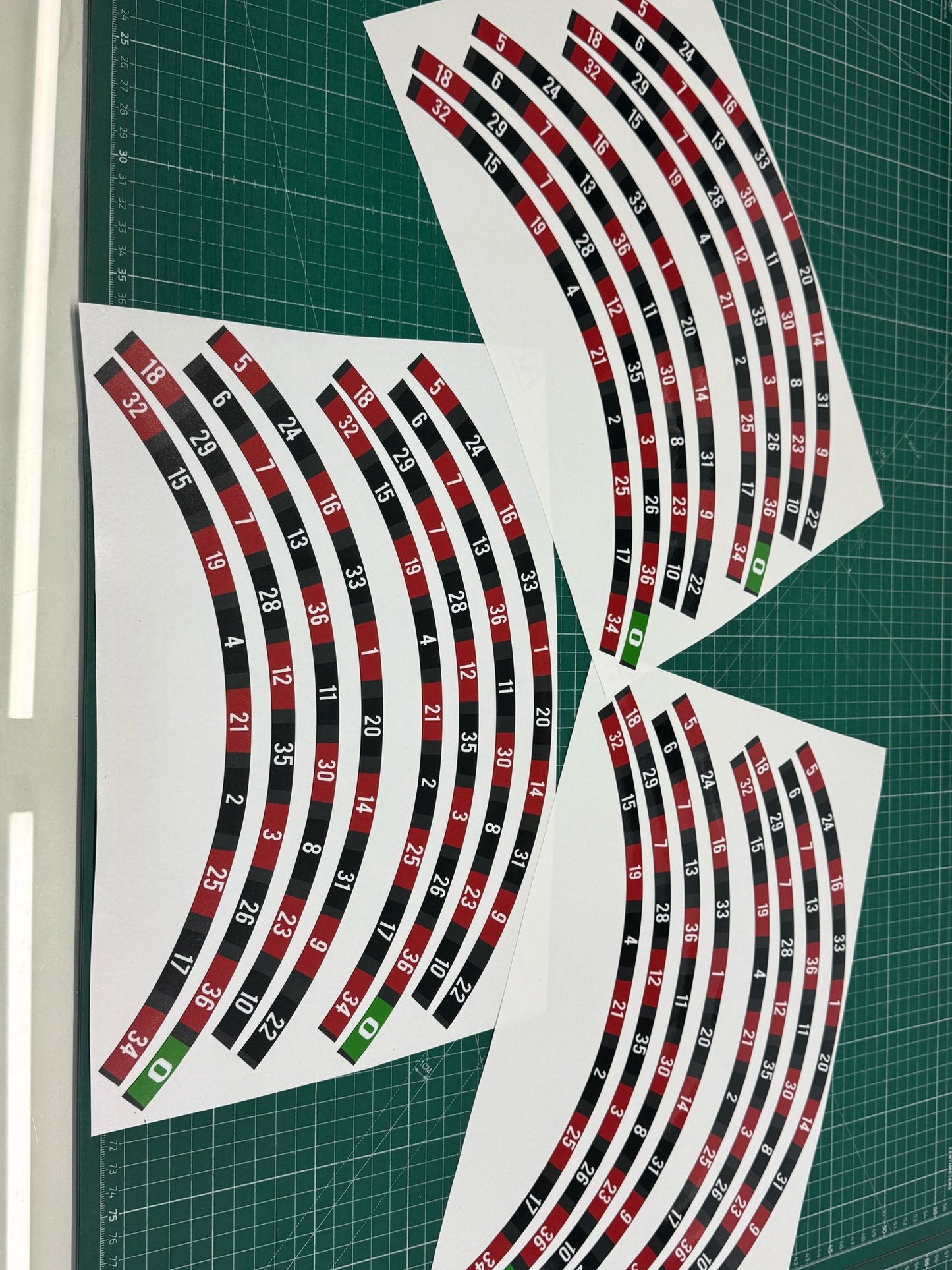 set adesivi decal vinile