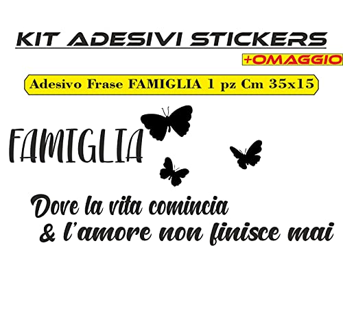 set adesivi decal vinile