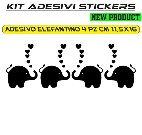 set adesivi decal vinile