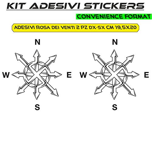 set adesivi decal vinile
