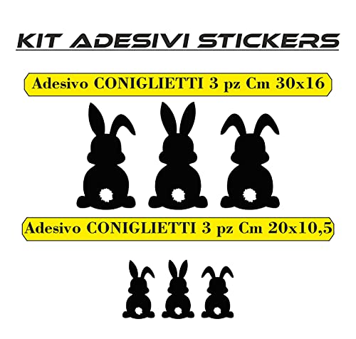 set adesivi decal vinile