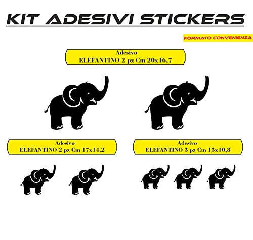 set adesivi decal vinile