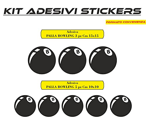 set adesivi decal vinile