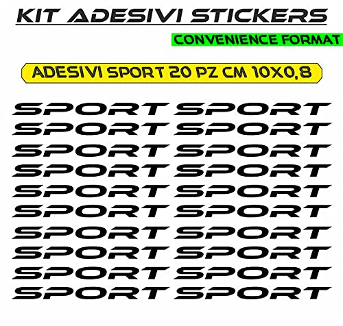 set adesivi decal vinile