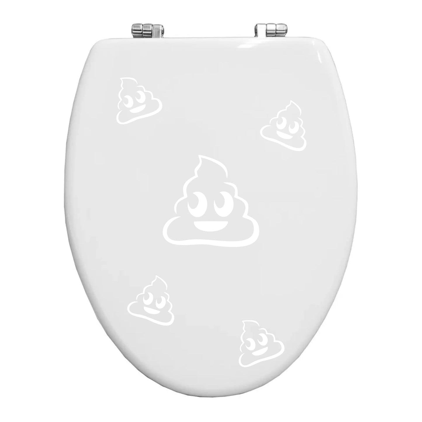 Adesivi Toilette WC CACCA Divertenti Sticker Simpatici Per Coperchio Del WC Per Bagno Wc Decor -Colore a scelta COD.I0065 a €10.99 solo da DualColorStampe