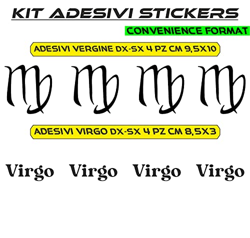 set adesivi decal vinile
