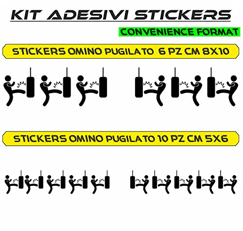 set adesivi decal vinile