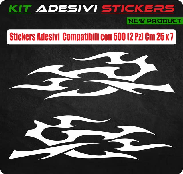 set adesivi decal vinile