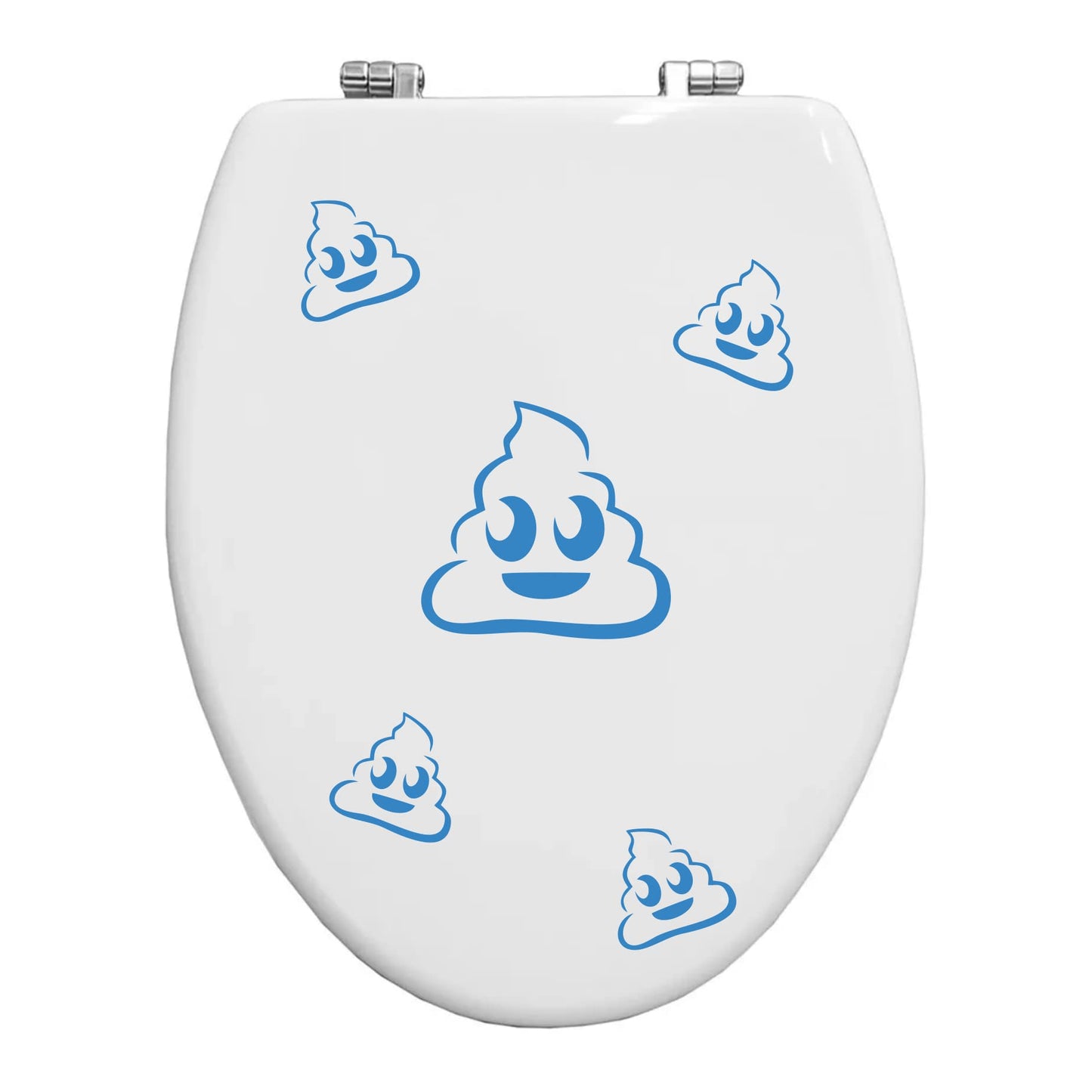 Adesivi Toilette WC CACCA Divertenti Sticker Simpatici Per Coperchio Del WC Per Bagno Wc Decor -Colore a scelta COD.I0065 a €10.99 solo da DualColorStampe