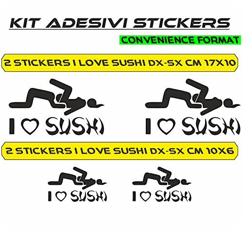 set adesivi decal vinile