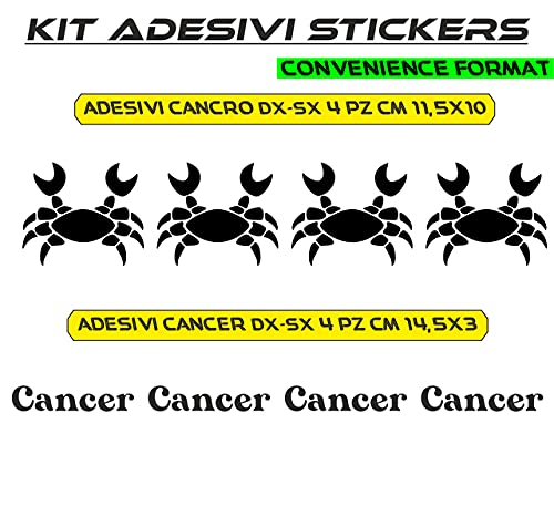set adesivi decal vinile
