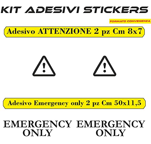set adesivi decal vinile