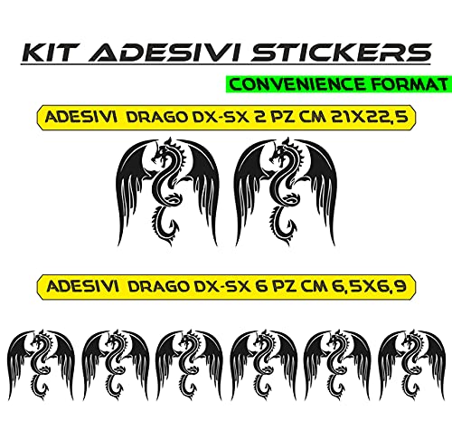 set adesivi decal vinile