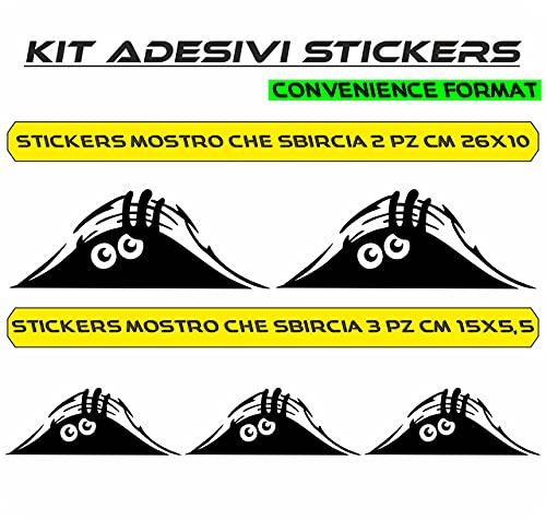 set adesivi decal vinile