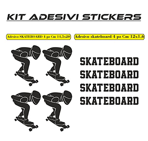 set adesivi decal vinile