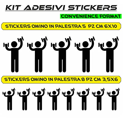 set adesivi decal vinile