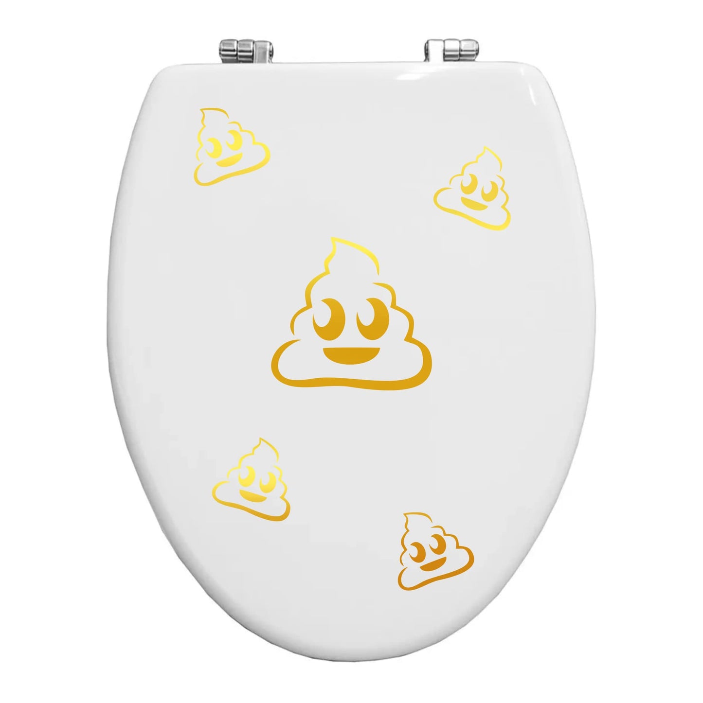 Adesivi Toilette WC CACCA Divertenti Sticker Simpatici Per Coperchio Del WC Per Bagno Wc Decor -Colore a scelta COD.I0065 a €10.99 solo da DualColorStampe