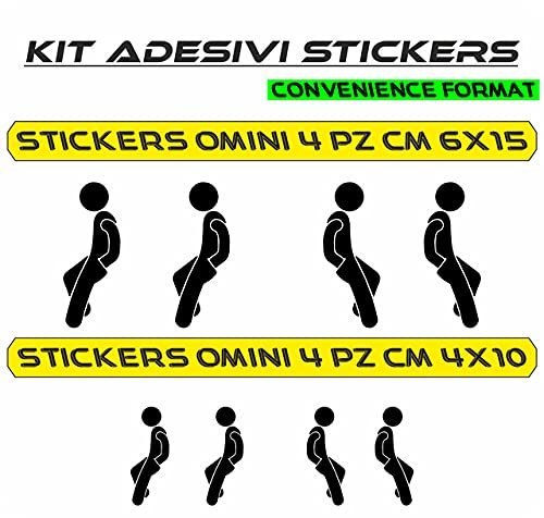 set adesivi decal vinile