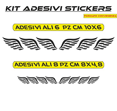 set adesivi decal vinile
