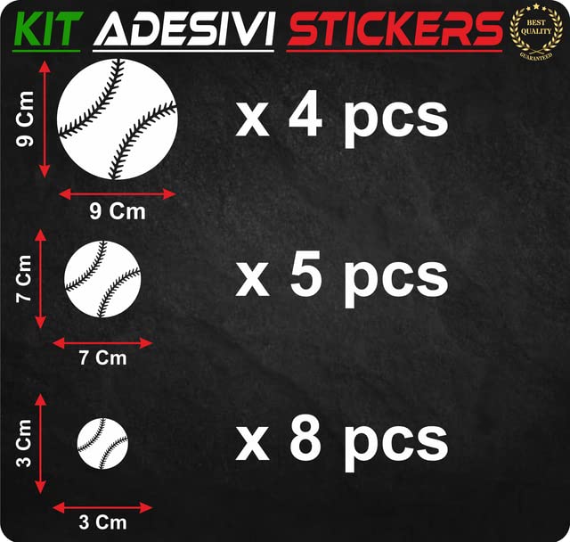 set adesivi decal vinile