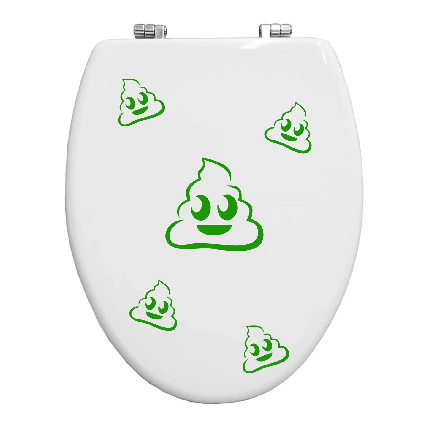 Adesivi Toilette WC CACCA Divertenti Sticker Simpatici Per Coperchio Del WC Per Bagno Wc Decor -Colore a scelta COD.I0065 a €10.99 solo da DualColorStampe