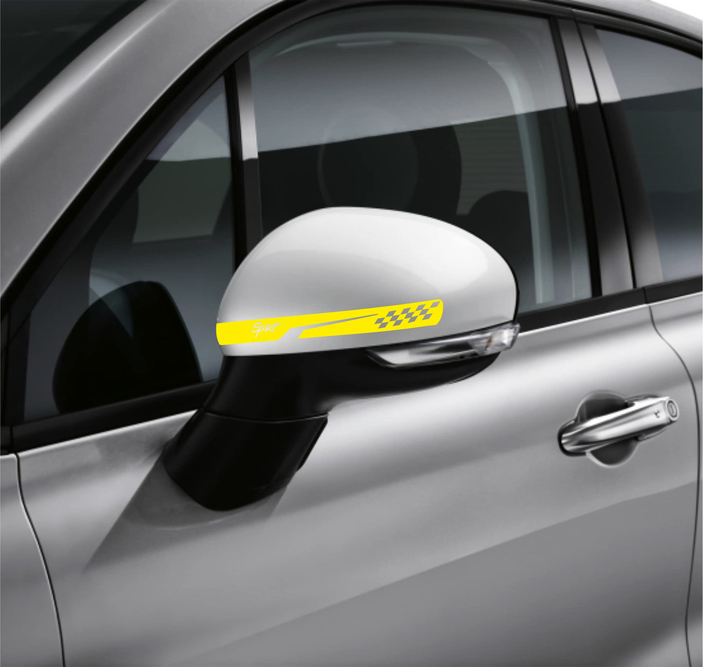 DualColorStampe Adesivi per Specchietti Retrovisori universali Car Stripes Strisce Design sportivo Confezione da 6 unità per Auto accessori auto stickers COD.0239 a €9.90 solo da DualColorStampe