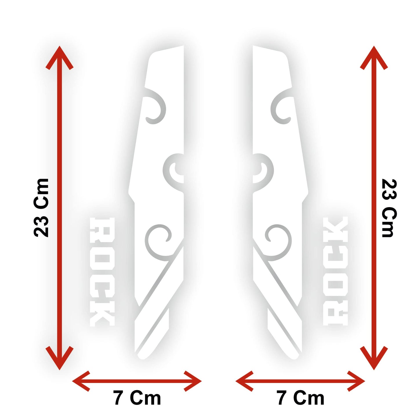 set adesivi decal vinile