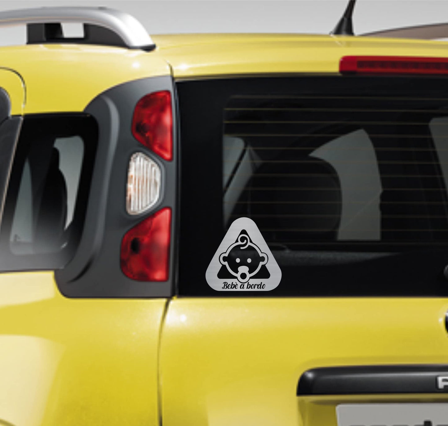 DualColorStampe Adesivi per auto Bebè a bordo baby on board regalo nascita stickers accessori auto COD.0188 a €9.99 solo da DualColorStampe