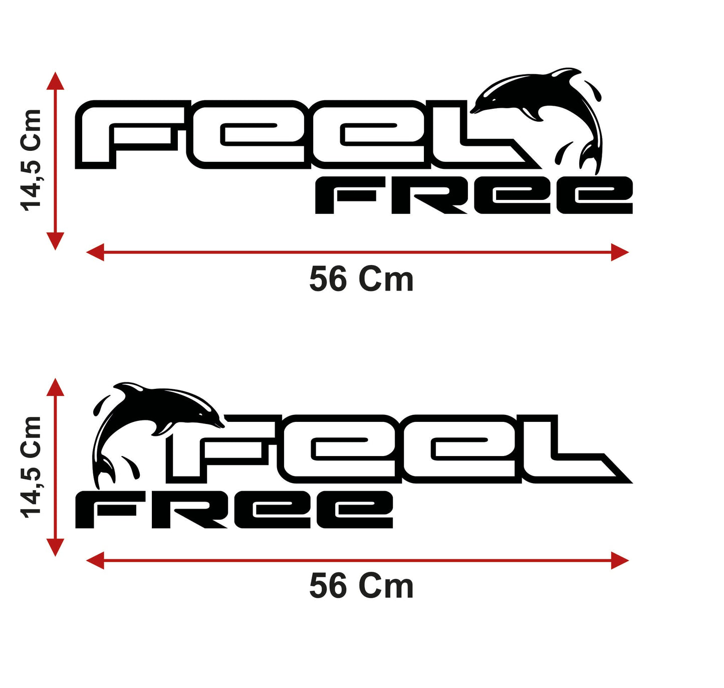 set adesivi decal vinile