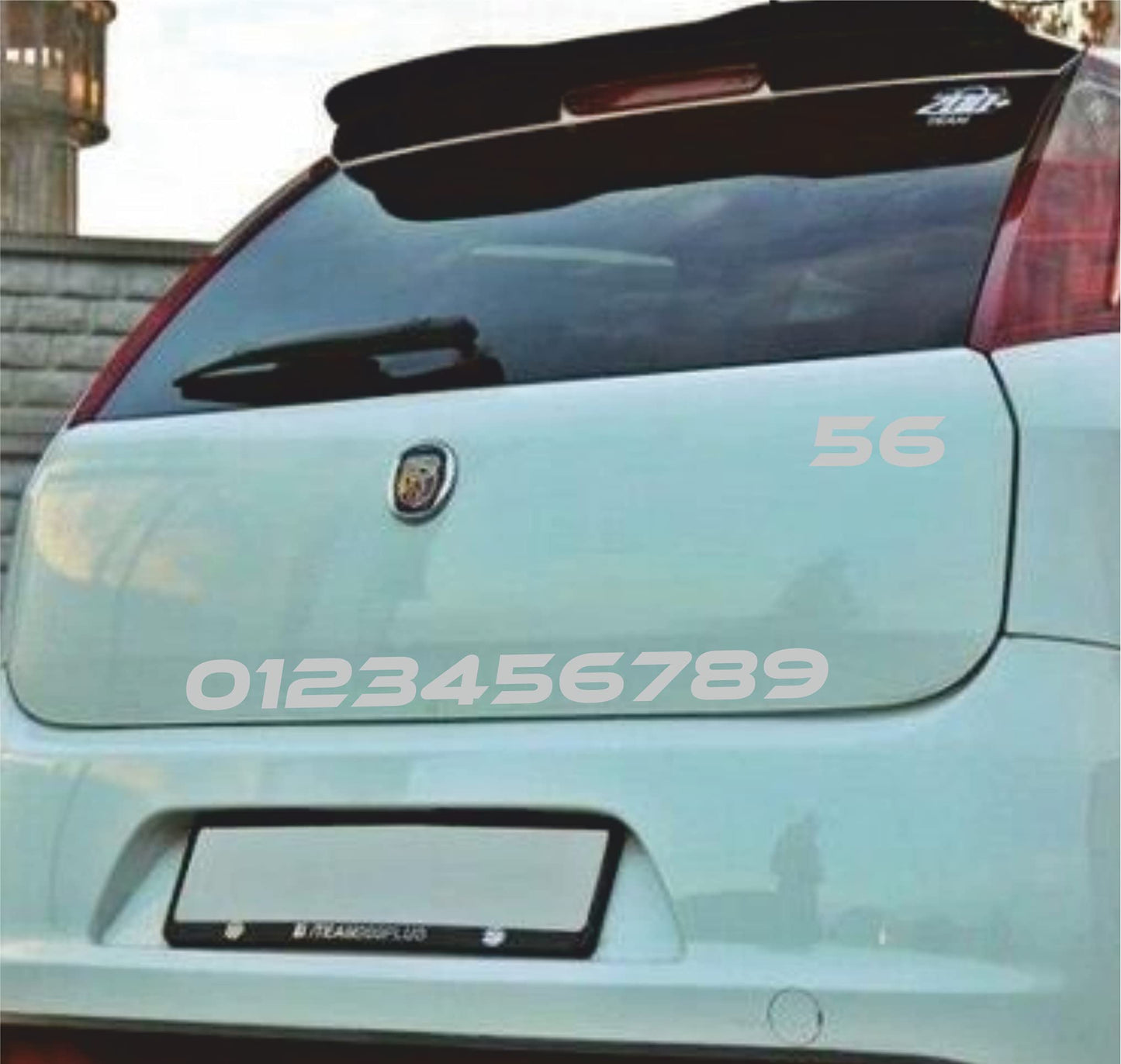 set adesivi decal vinile