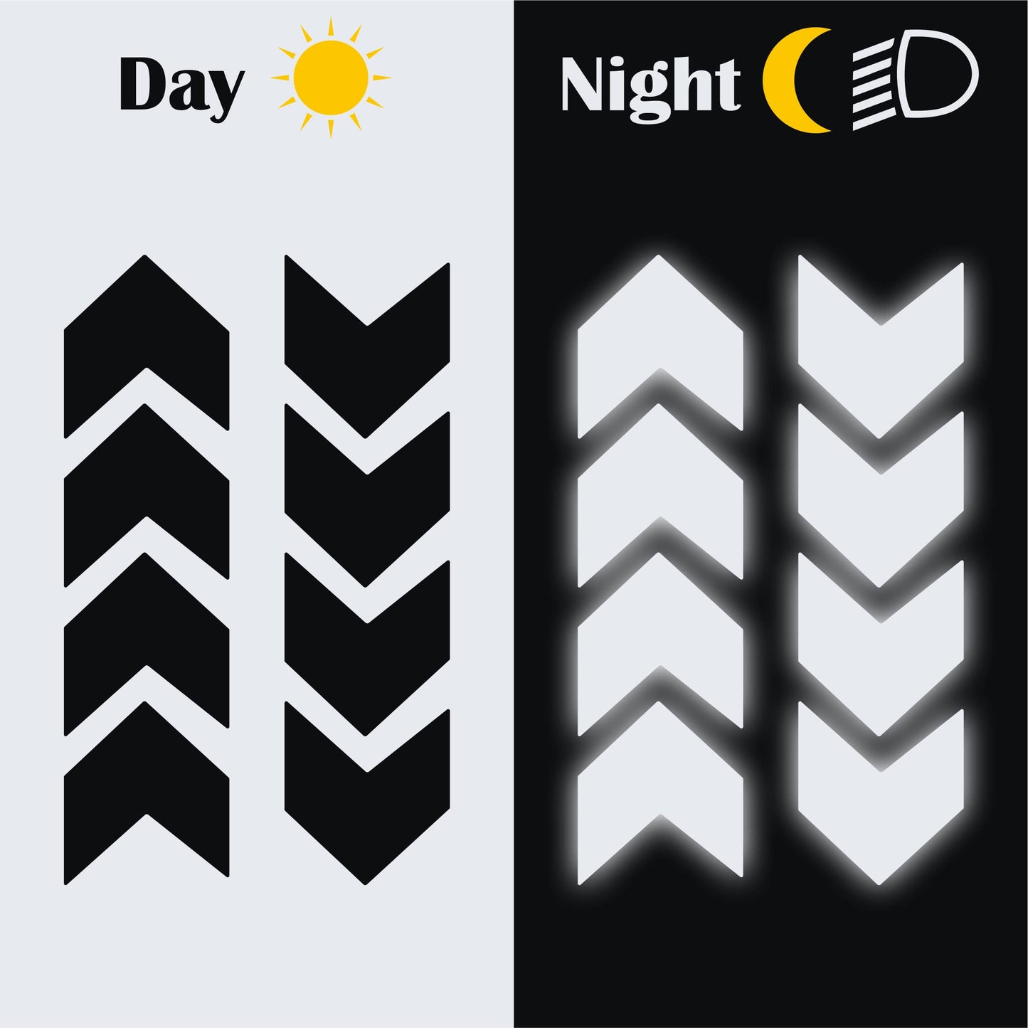 set adesivi decal vinile